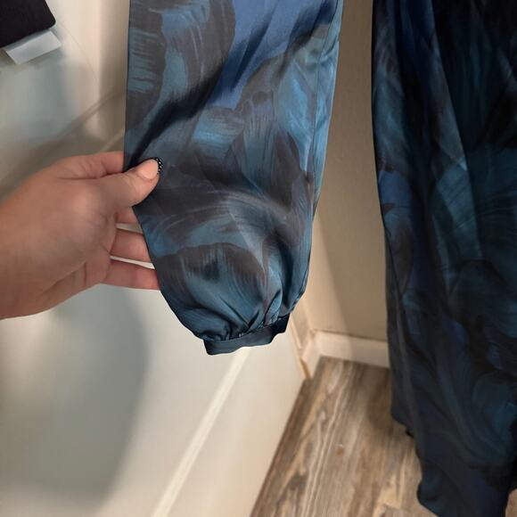 Sachin + Babi Lola Tonal Petal Printed Midi Dress 12 - Picture 7 of 14